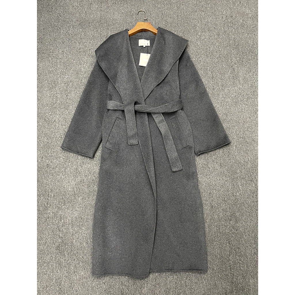Women's Fashion Double-sided Wool Overcoat Coat - enhanced image 7