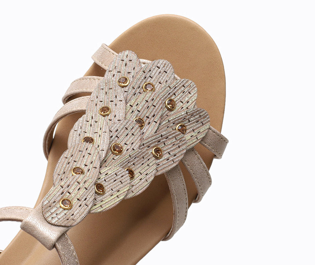 Women's Sandals Boho Bohemia Wedge Shoes Party Daily Beach Shoes - enhanced image 7