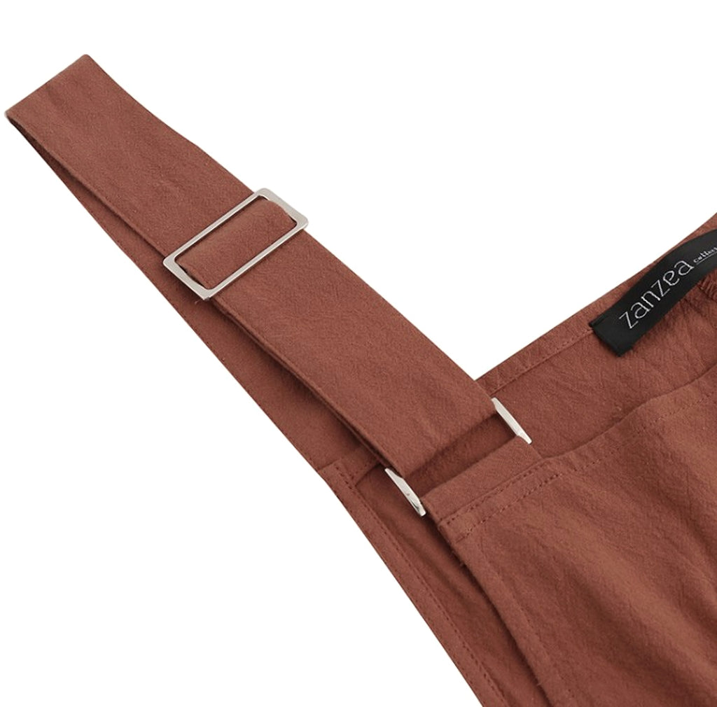 Women's Suspenders Casual Jumpsuit - enhanced image 7