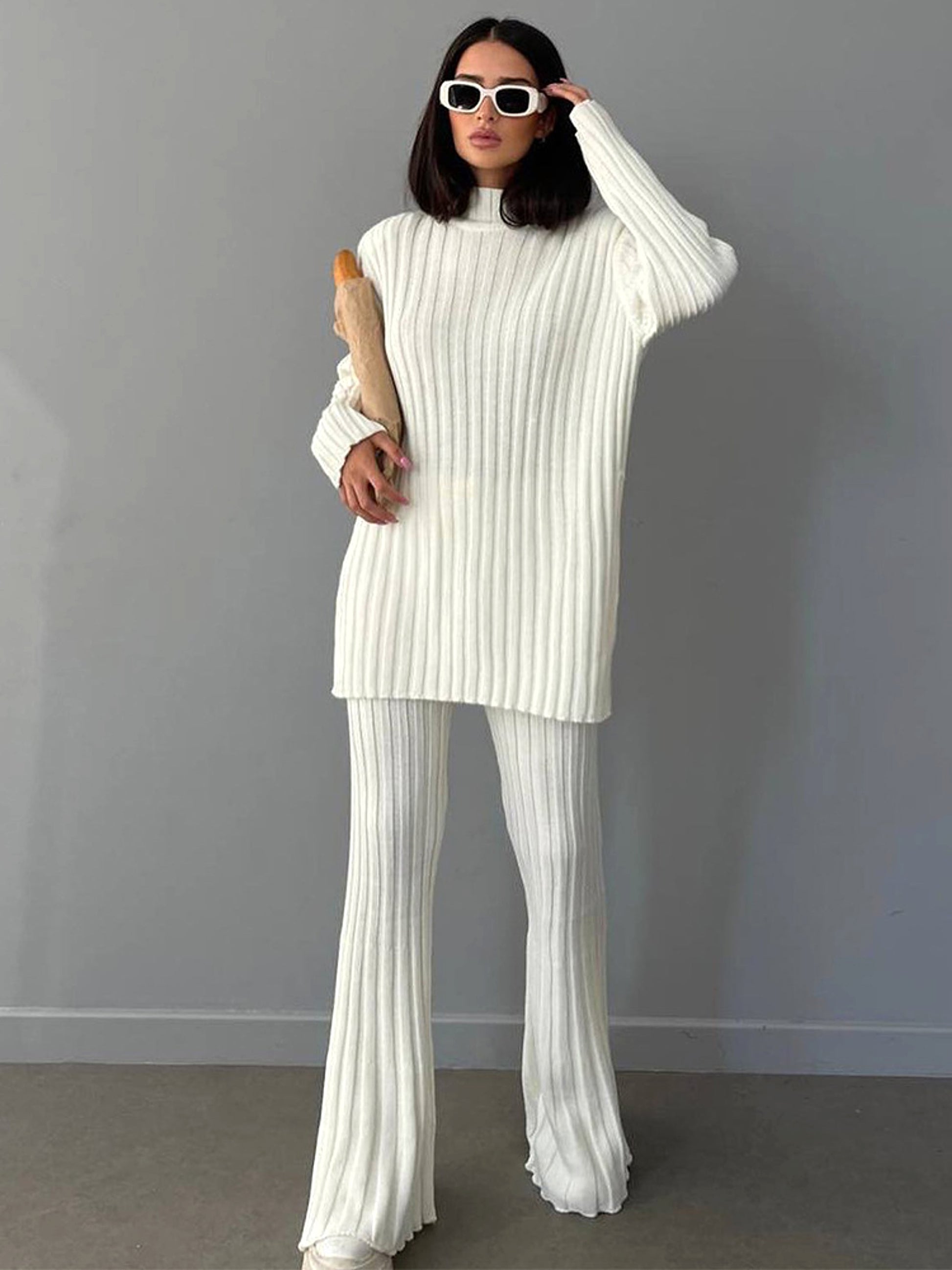 Women's Knitwear Pants Woolen (Tracksuit) - enhanced image 7