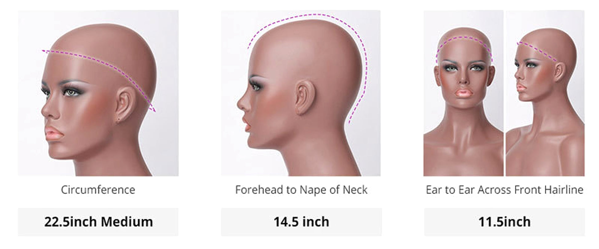 13X4 Front Lace Head Cover Real Hair Wig Transparent Lace - enhanced image 8
