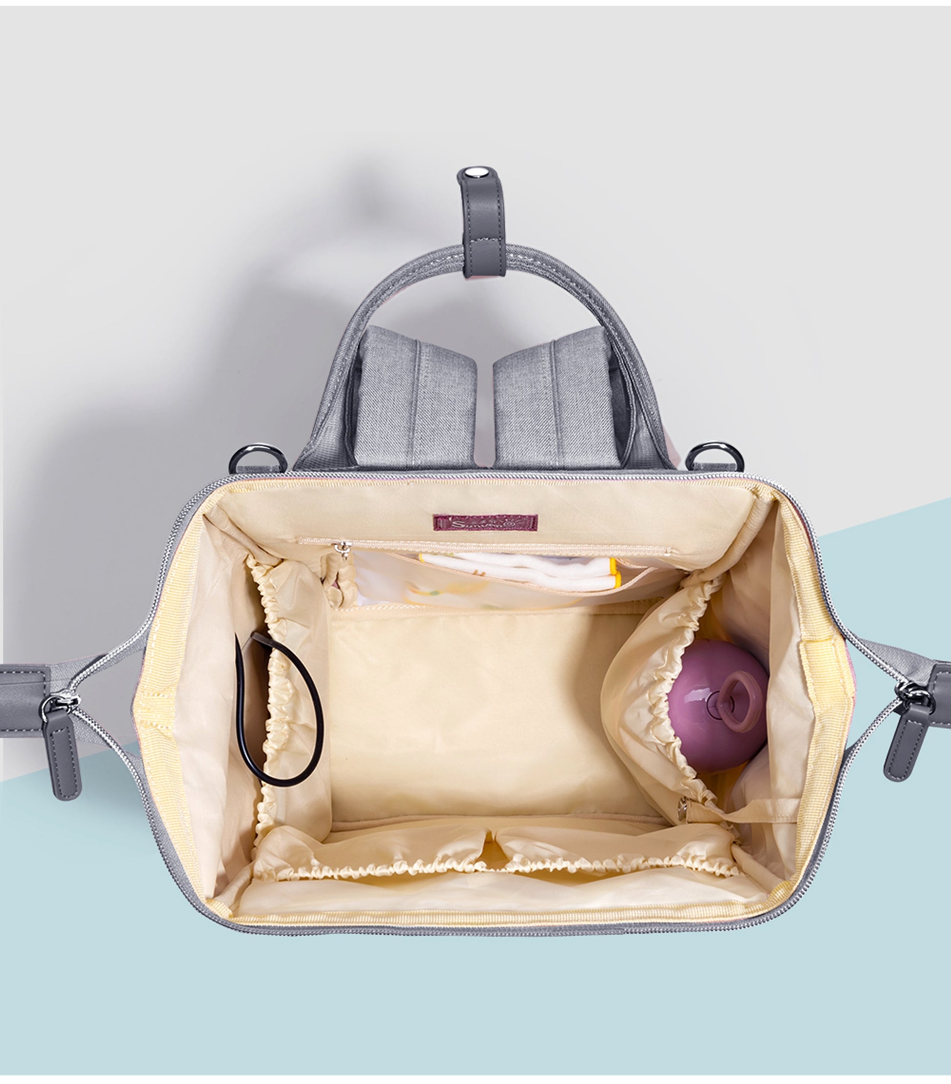 ALLFASHION™ – SmartMom USB Diaper Backpack - enhanced image 8