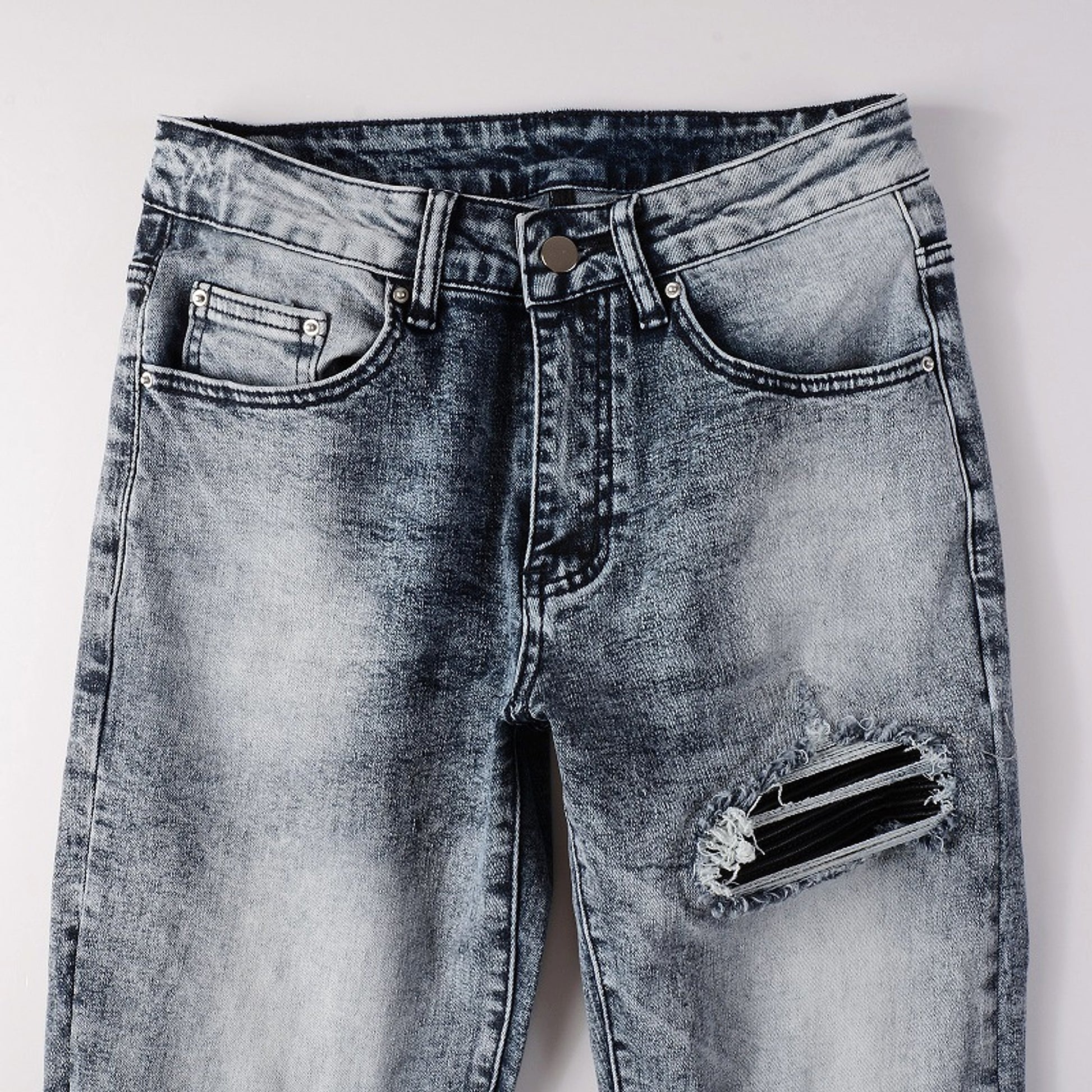 American Retro Jeans Trendy Men - enhanced image 8