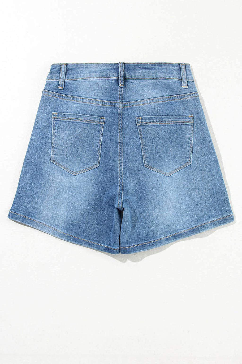 Ashleigh Blue Rhinestone Embellished Denim Shorts - enhanced image 8