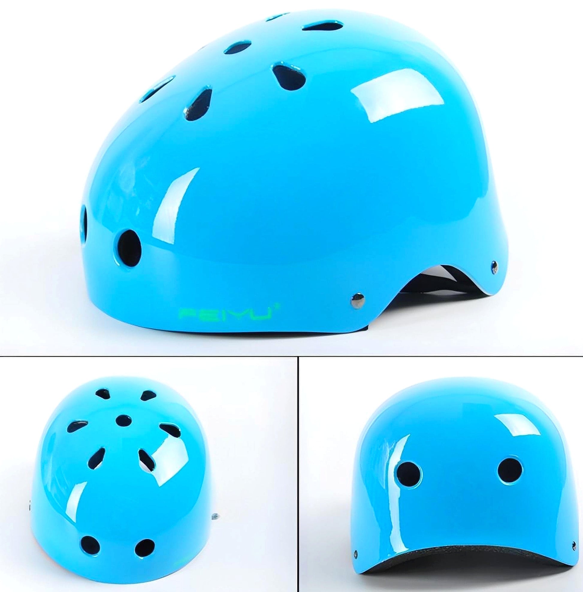 Boiling Fish Children's Wheel Skating Helmets  Hip-hop Bicycle Riding Skating For Men And Women's Helmets - enhanced image 8