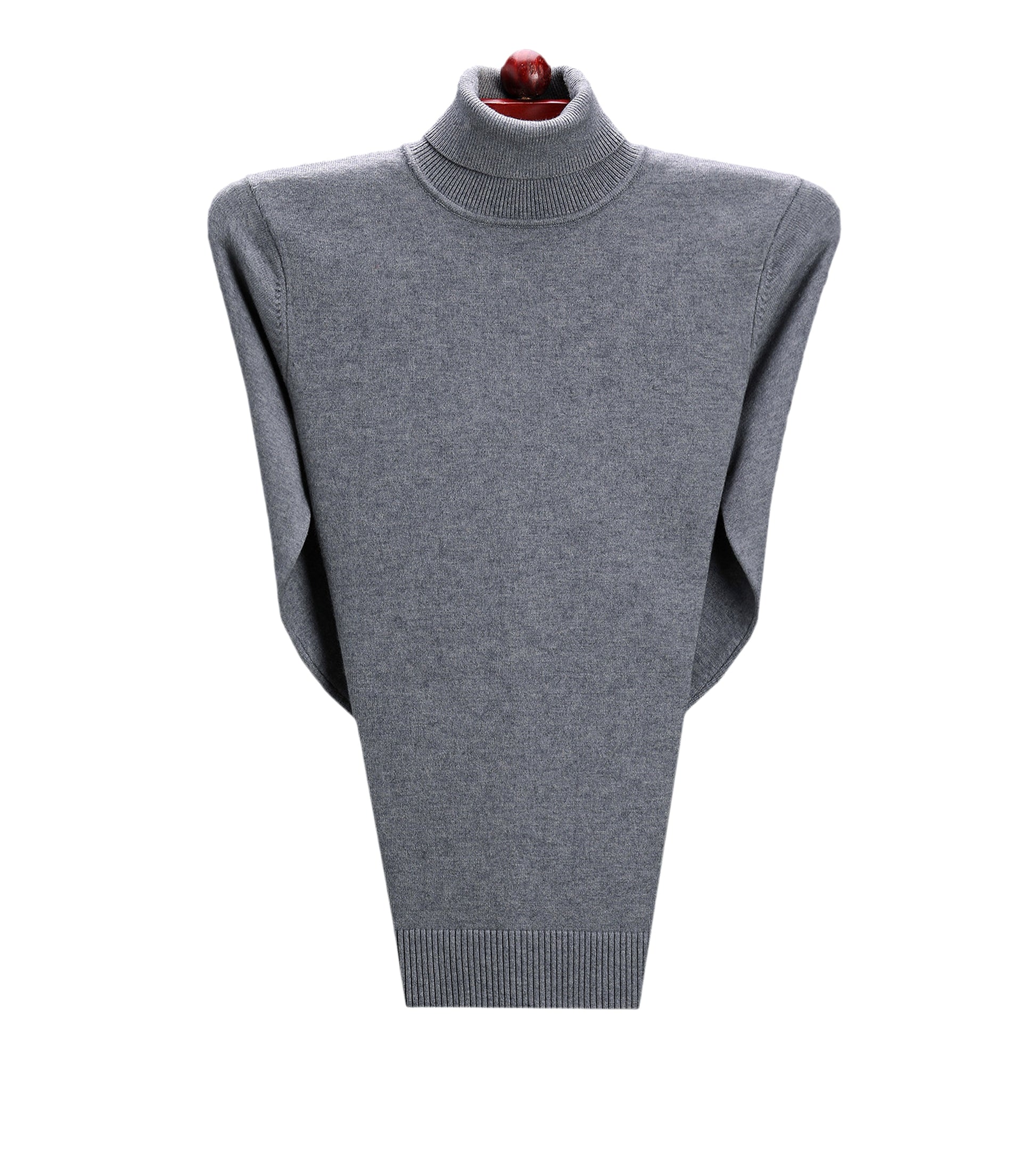 Cashmere Sweater High Neck Thickened Young And Middle-aged Men - enhanced image 8