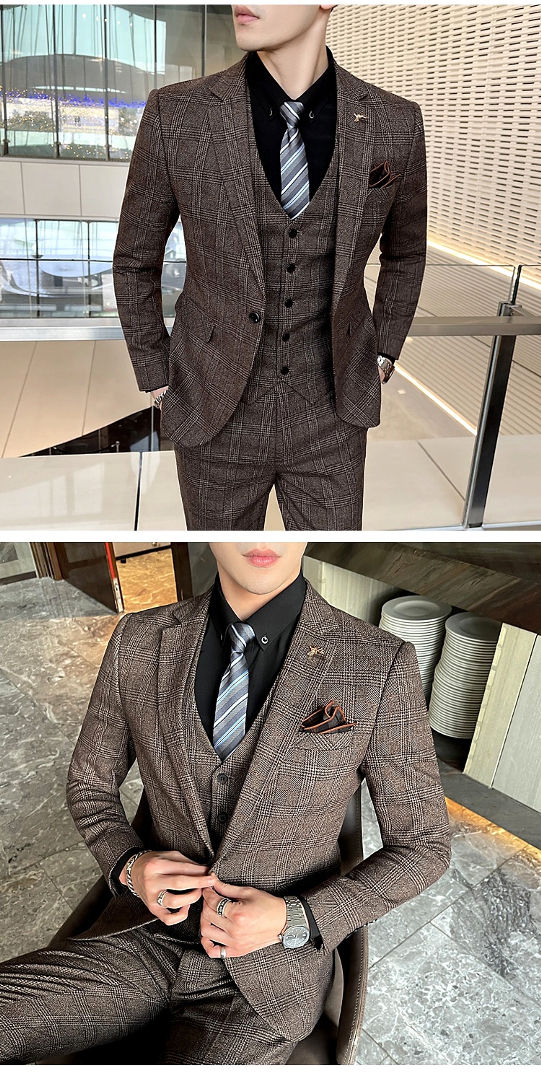 SartoForm™ – 3-Piece Executive Suit Set for Men - enhanced image 8
