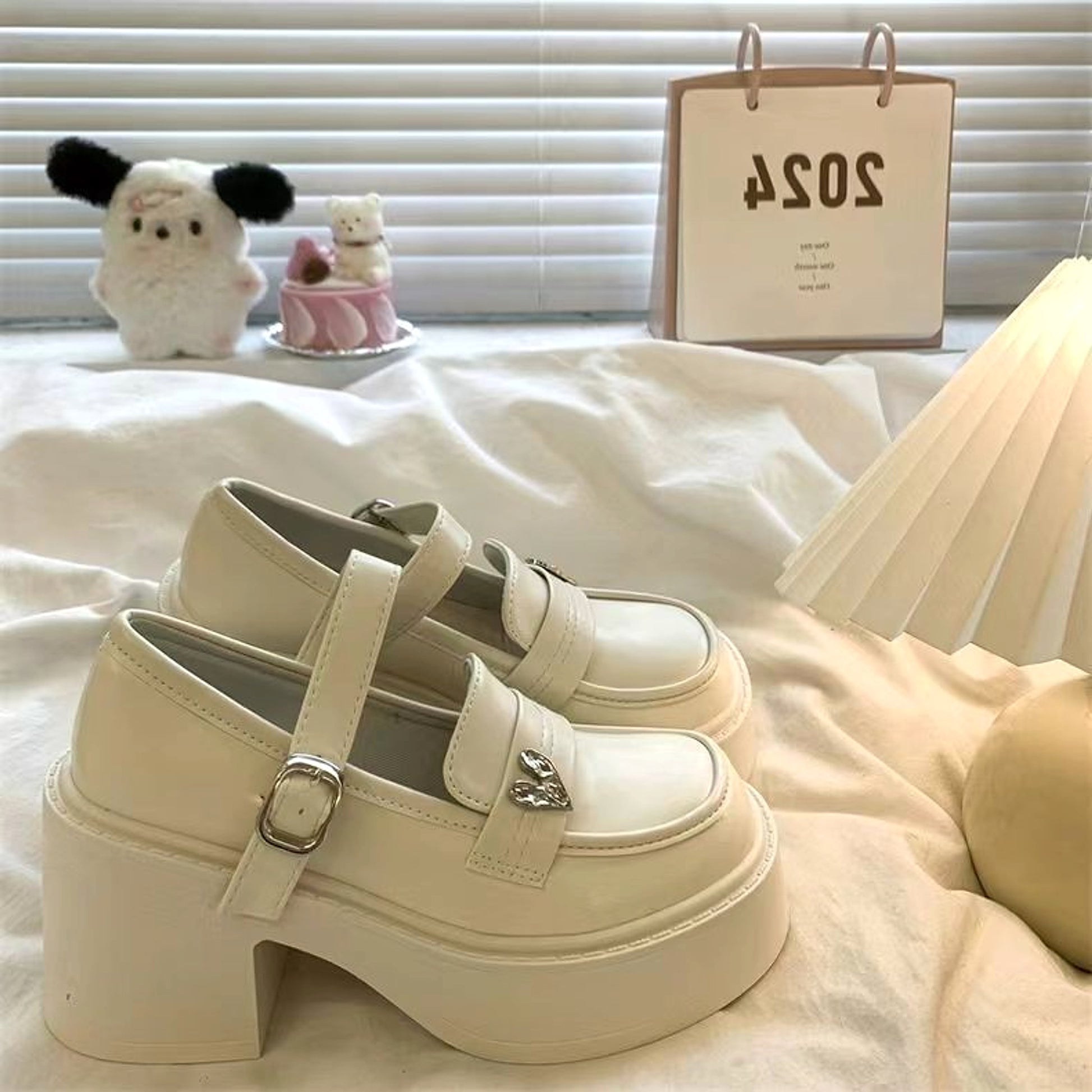 Classy High Heels With Skirt Mary Jane Shoes - enhanced image 8