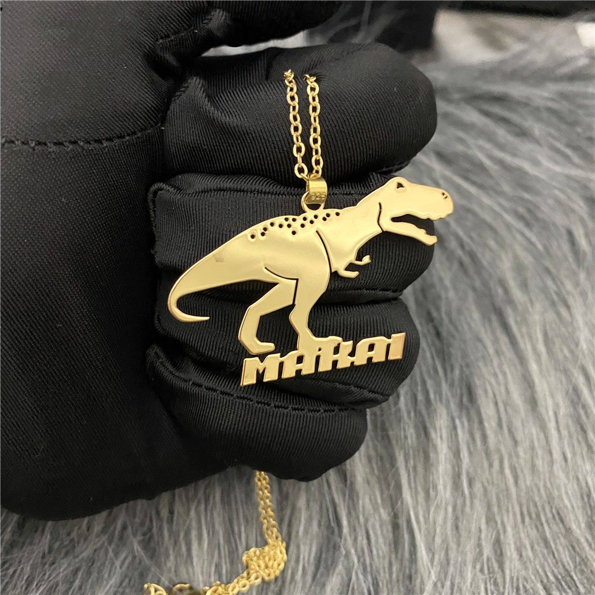 🦅 Custom Animal Pendant Necklace – Bold & Personalized for You - enhanced image 8