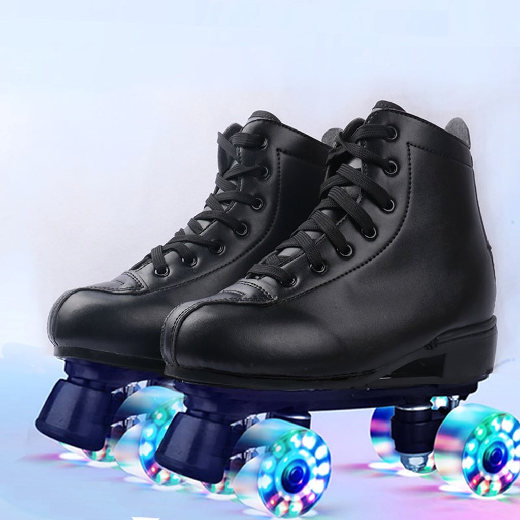 Double Row Skates Four-roller Skates Flashing Heelys - enhanced image 8