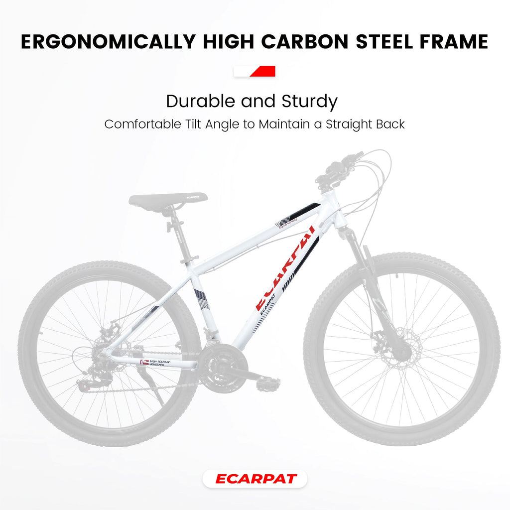 Ecarpat™ MTB - City-Cruizer – 27.5" 21-Speed Mountain Bike (ALUMINIUM Frame) - enhanced image 8