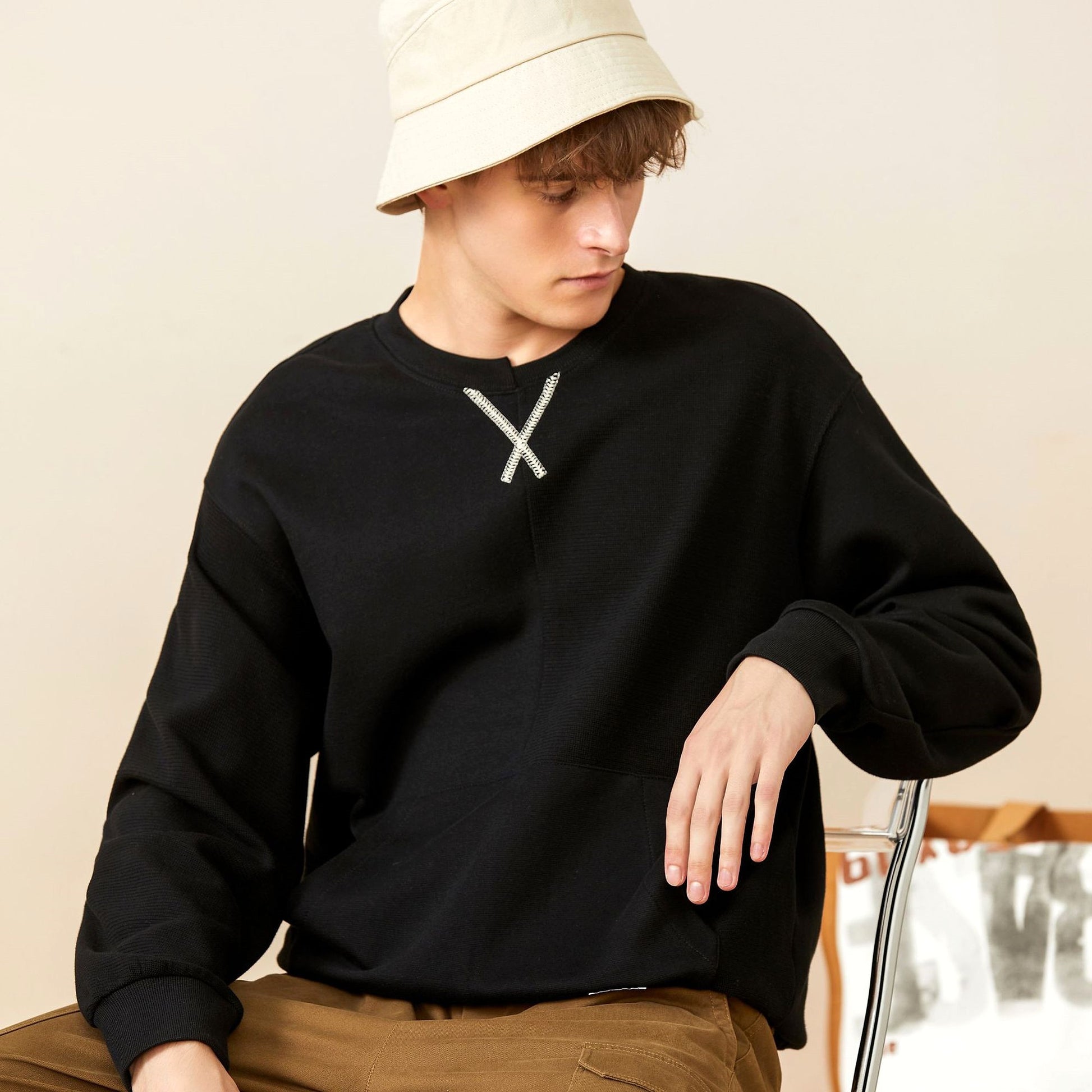 Fashion All-match Sweater Men - enhanced image 8