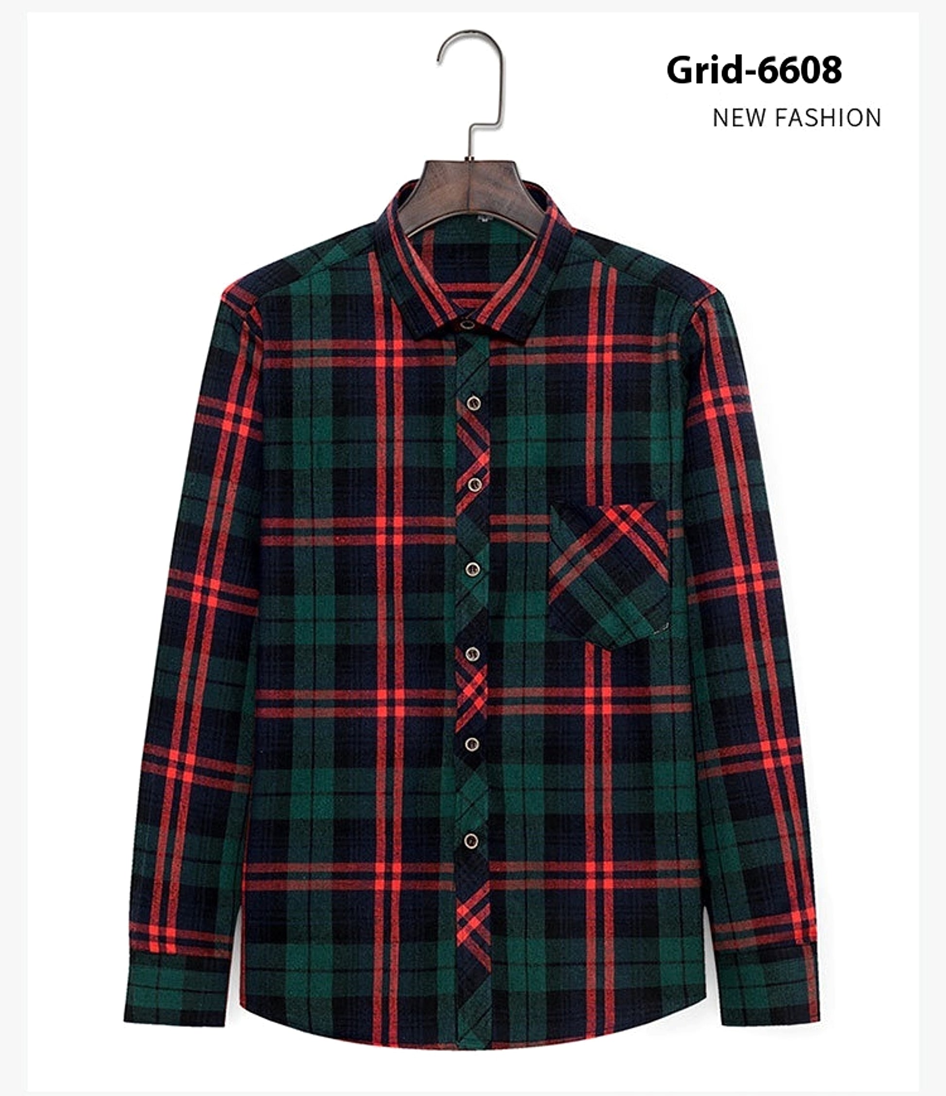 Fashionable All-matching DressShirt Men's Clothing - enhanced image 8