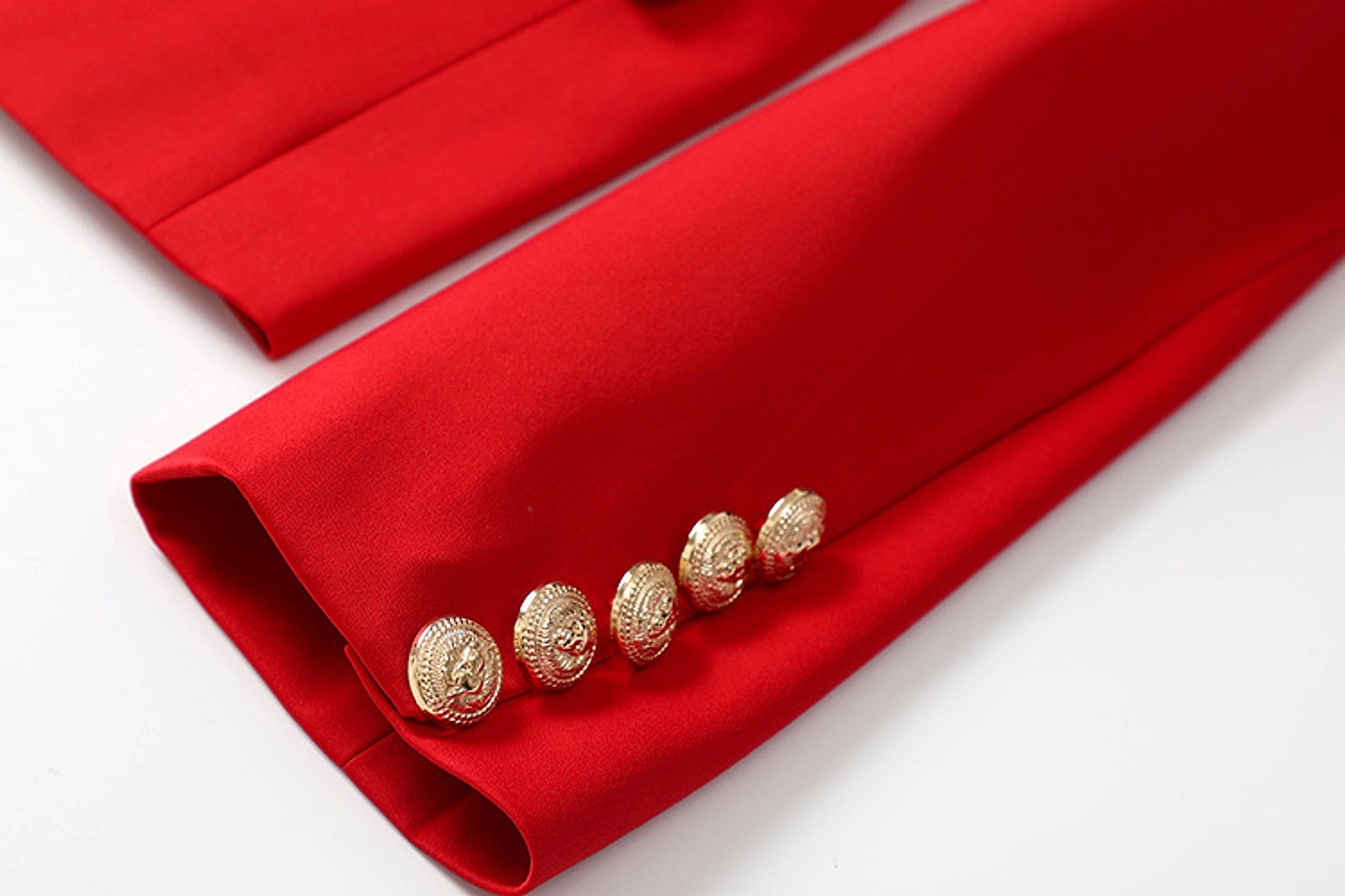 LUXE_EDIT™ – Royal Red Blazer (Princess Diana Tribute Edition) - enhanced image 8