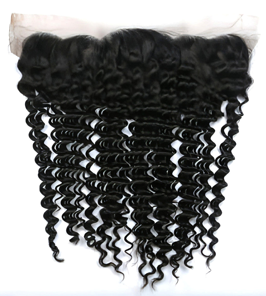 VelvetGlow Wig Front lace 4x13 lace - enhanced image 8