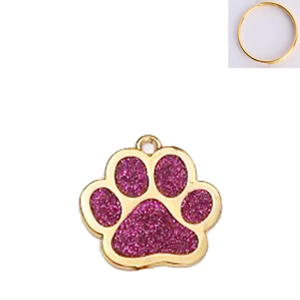 Paw Print Metal Keychain – Stylish & Durable Pet Lover Accessory - enhanced image 8