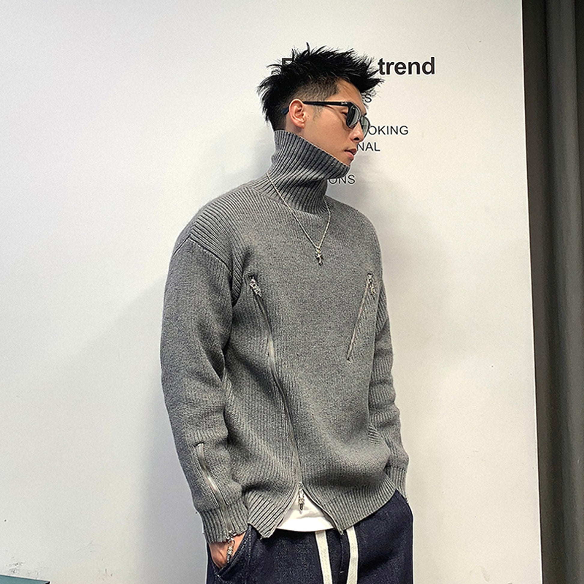 LuxeLayer™ – Inner-Lined Oversized Collar Top - enhanced image 8
