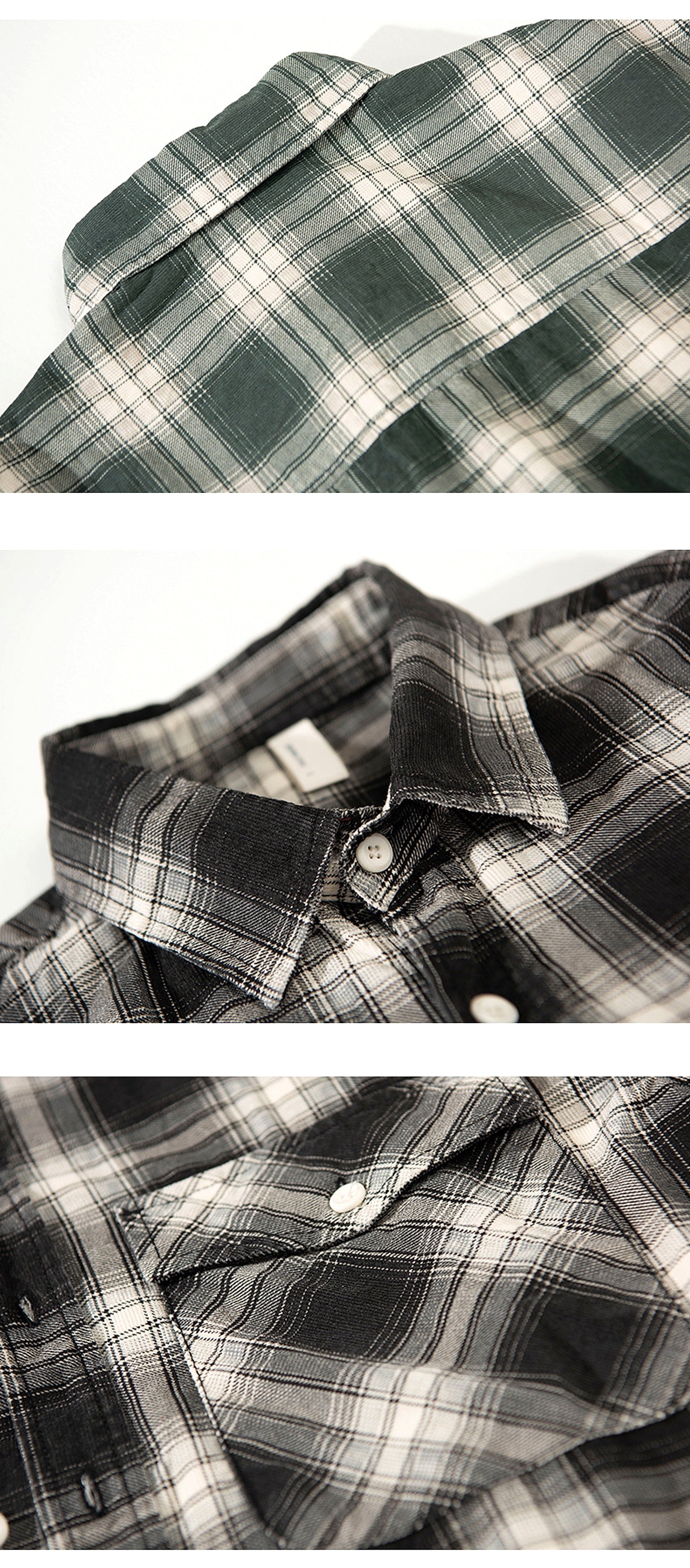 PlaidCraft™ – Pure Cotton Check Shirt for Men - enhanced image 8