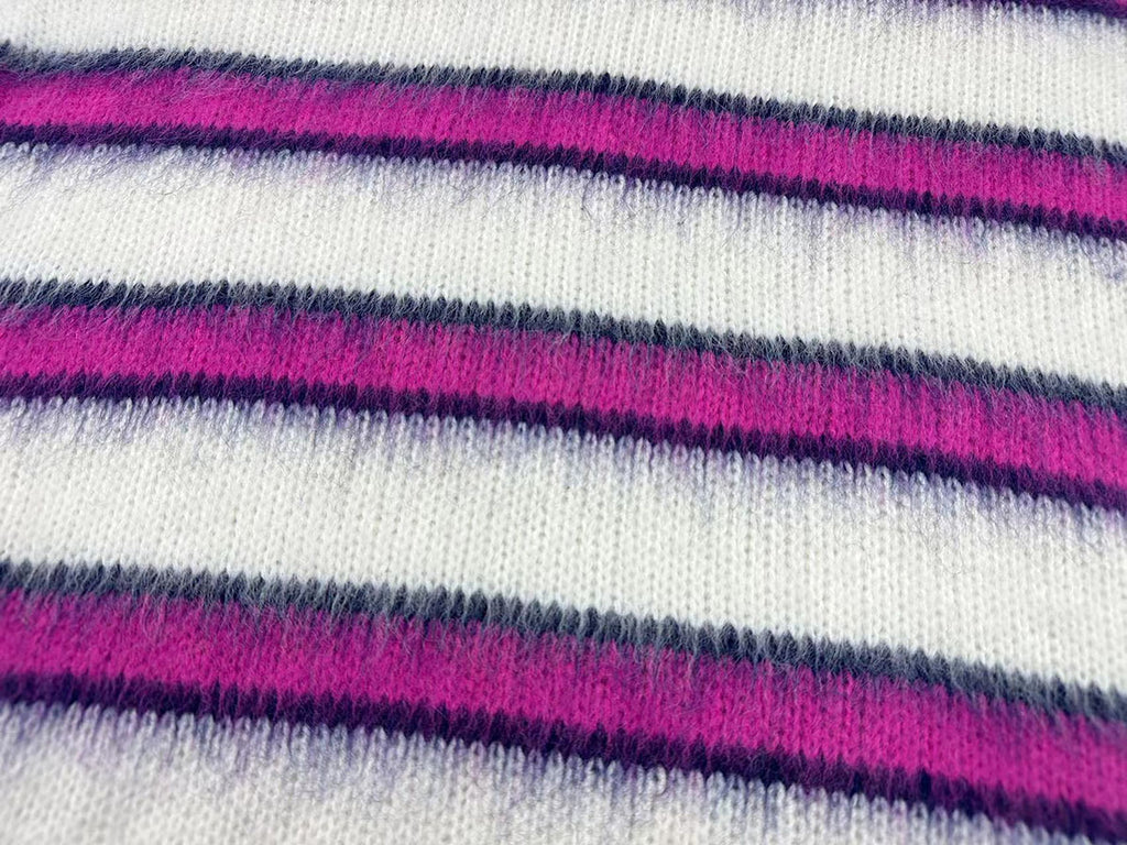 High Street American Style Trend Loose Striped Sweater Men - enhanced image 8