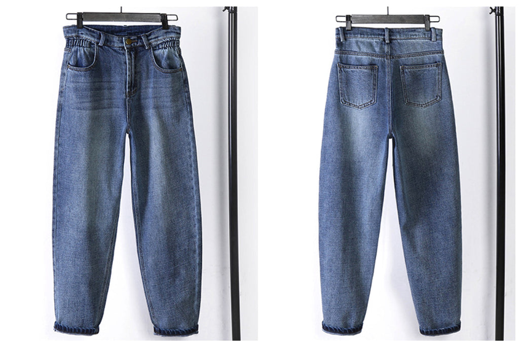 Jeans Women Loose Jean Pants Retro - enhanced image 8