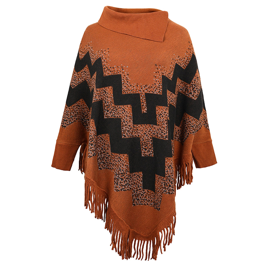 A.1 Ladies Casual Loose Knit Sweater Coat - enhanced image 8