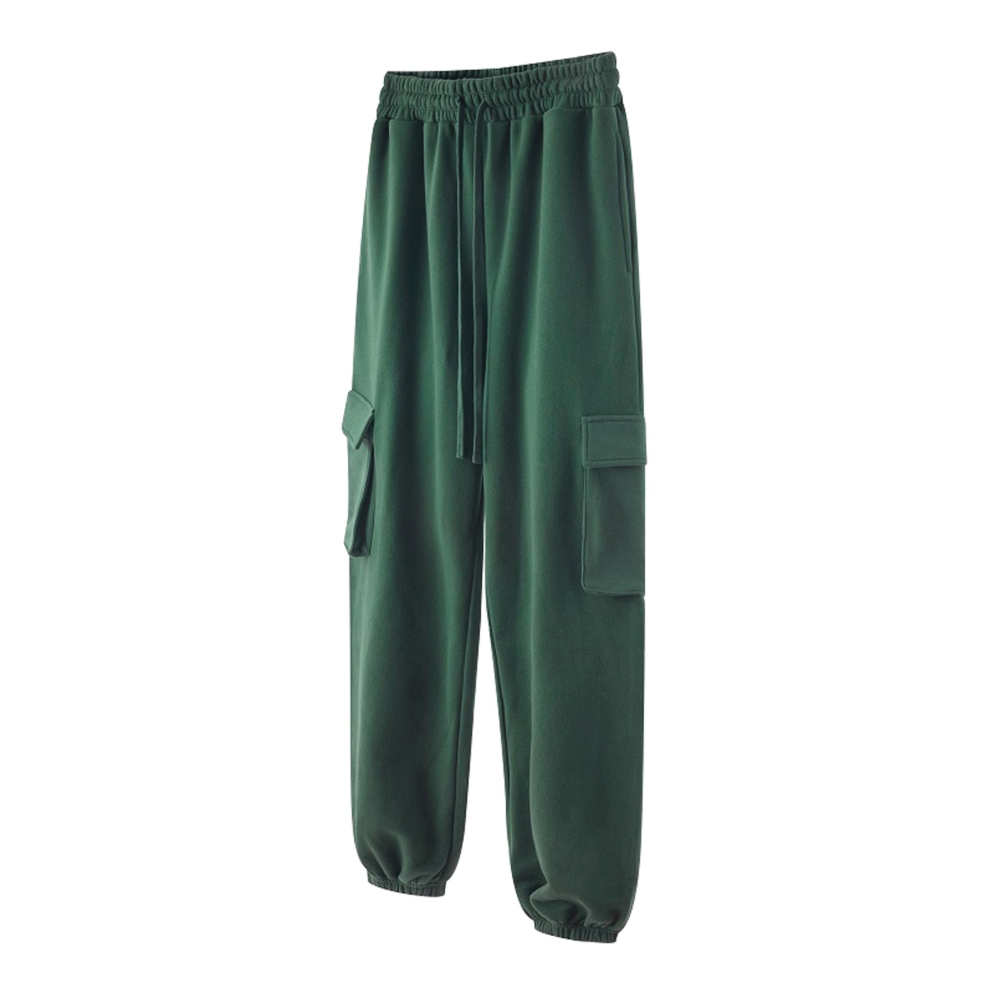 Loose Velvet Pants Casual Drawstring Pants (Jeans) Men & Women - enhanced image 8