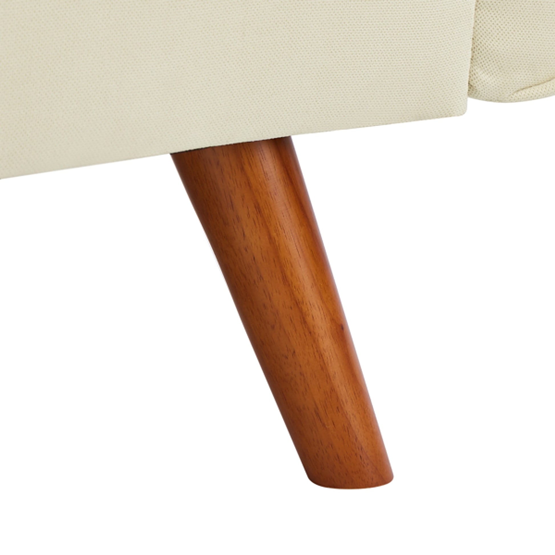 LuneluX – Adjustable Linen Sofa Chair (Beige) - enhanced image 8