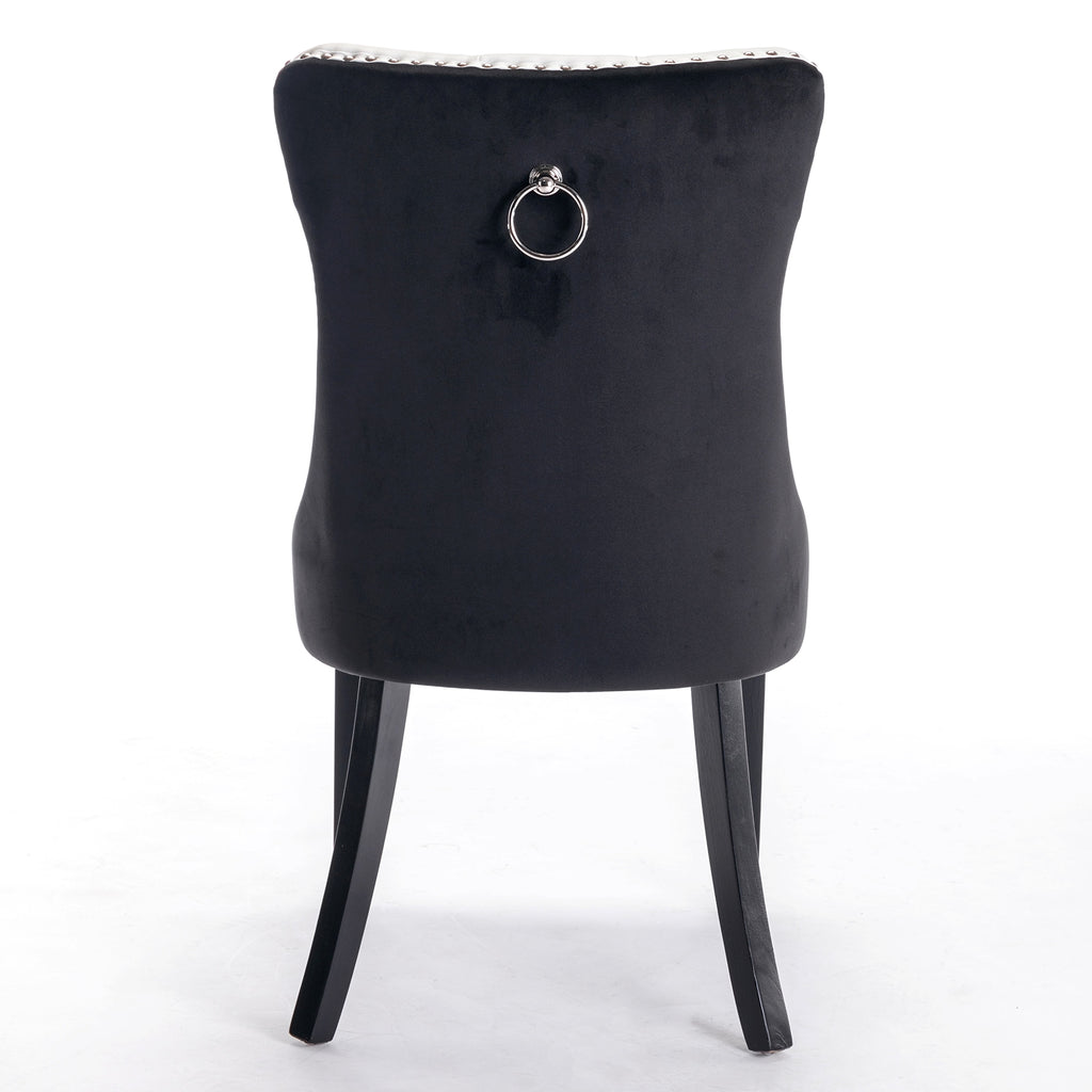 LuneluX_Home – Royal Banquet Chairs (Tufted Velvet, 2 pcs) - enhanced image 8