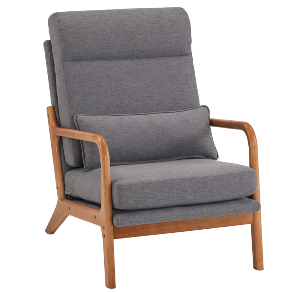 LuneluX_Home – Scandinavian Lounge Chair (Dark Gray) - enhanced image 8