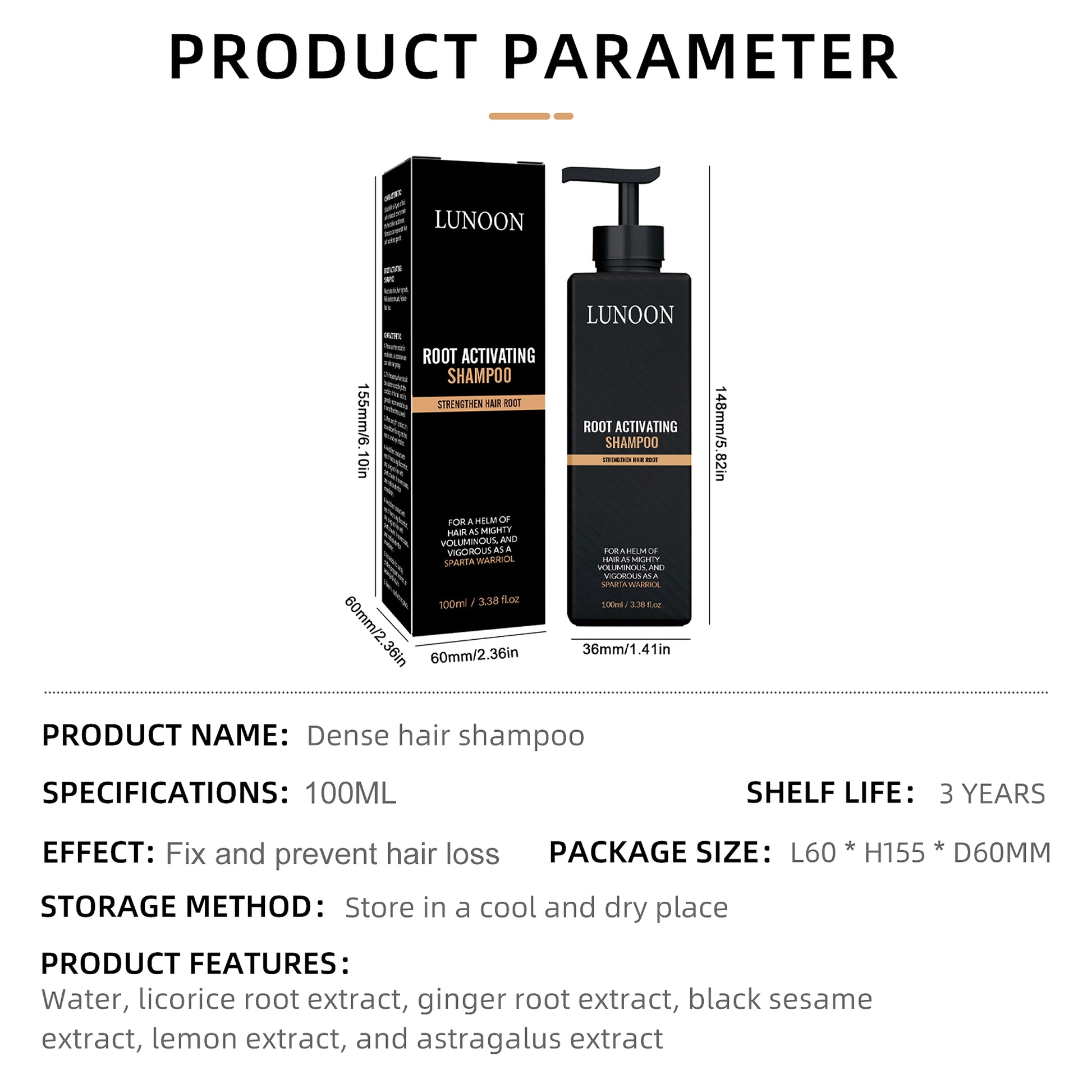 LUNOON™ Root Activating Shampoo - enhanced image 8