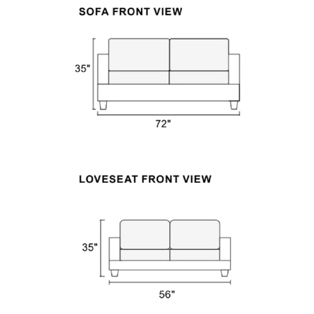 LuxeLiving™ – 2‑Piece Faux Leather Sofa Set with Pillows (US Warehouse) - enhanced image 8