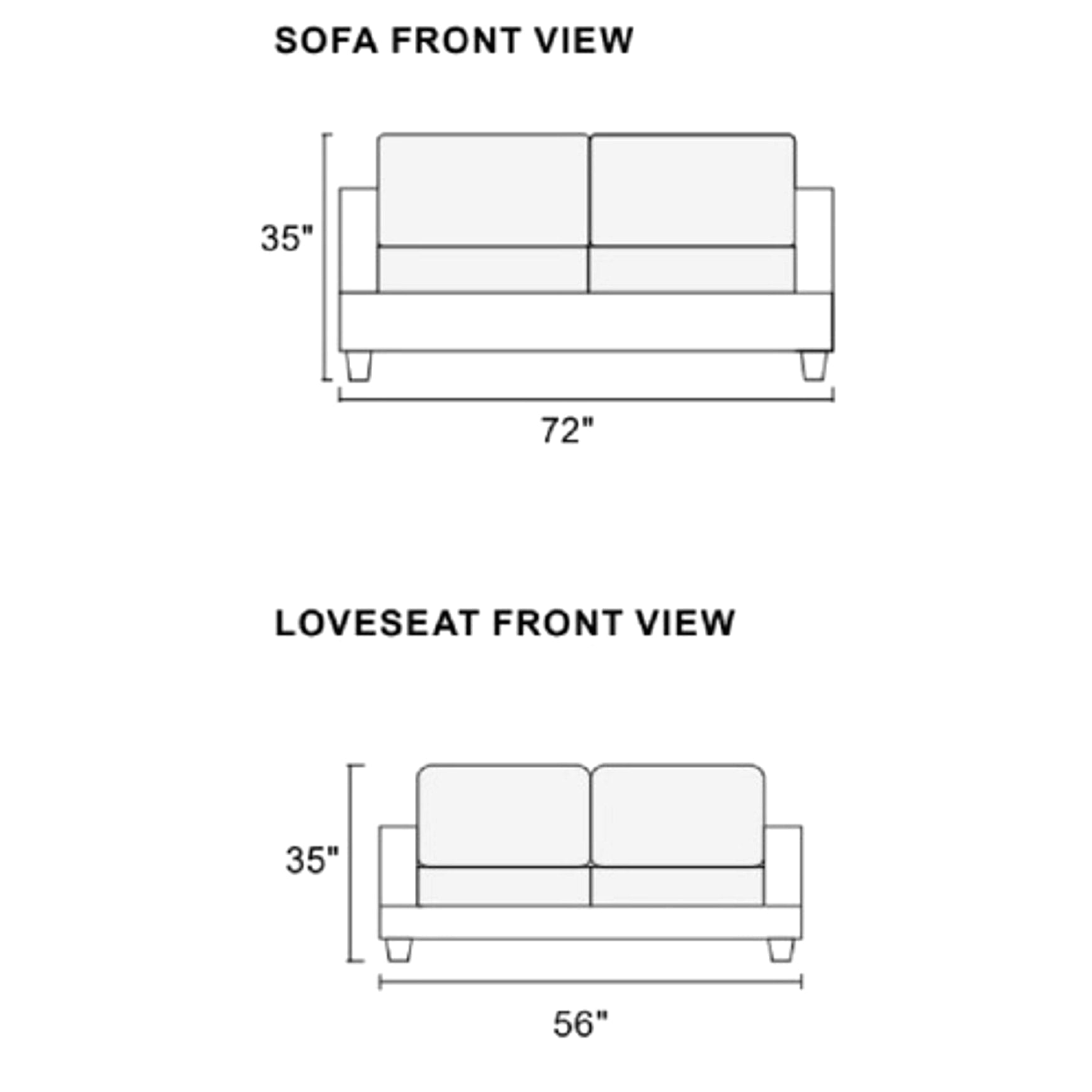 LuxeLiving™ – 2‑Piece Faux Leather Sofa Set with Pillows (US Warehouse) - enhanced image 8