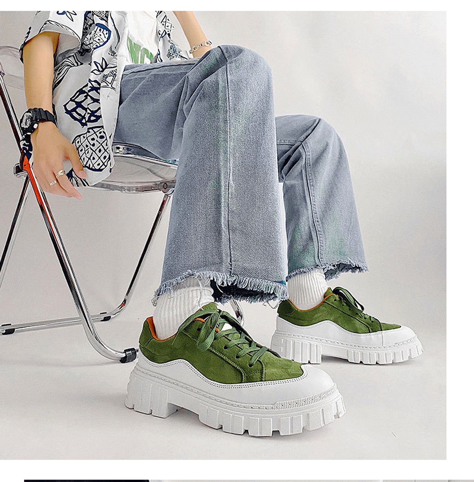 Men's Casual All-match Low-top Board Shoes - enhanced image 8