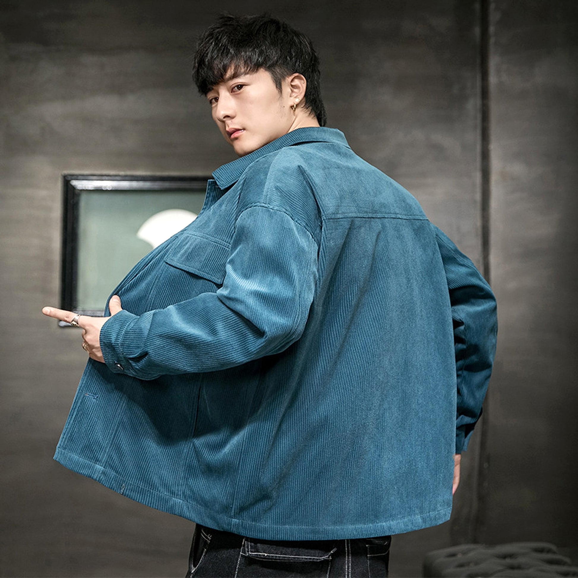 Men's College Student Casual  Jacket - enhanced image 8