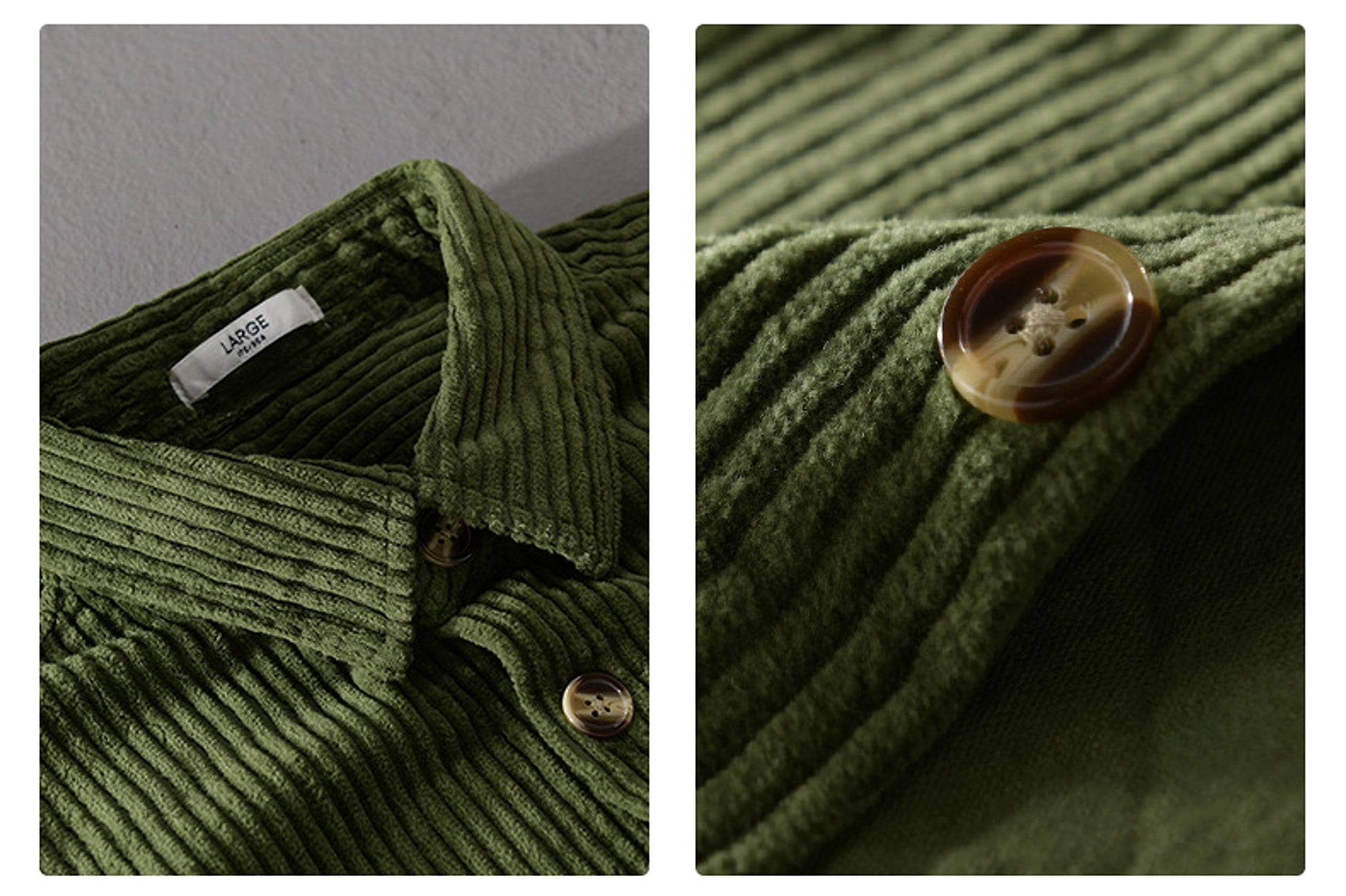 VelvEdge™ – Heavy Corduroy Overshirt Jacket - enhanced image 8
