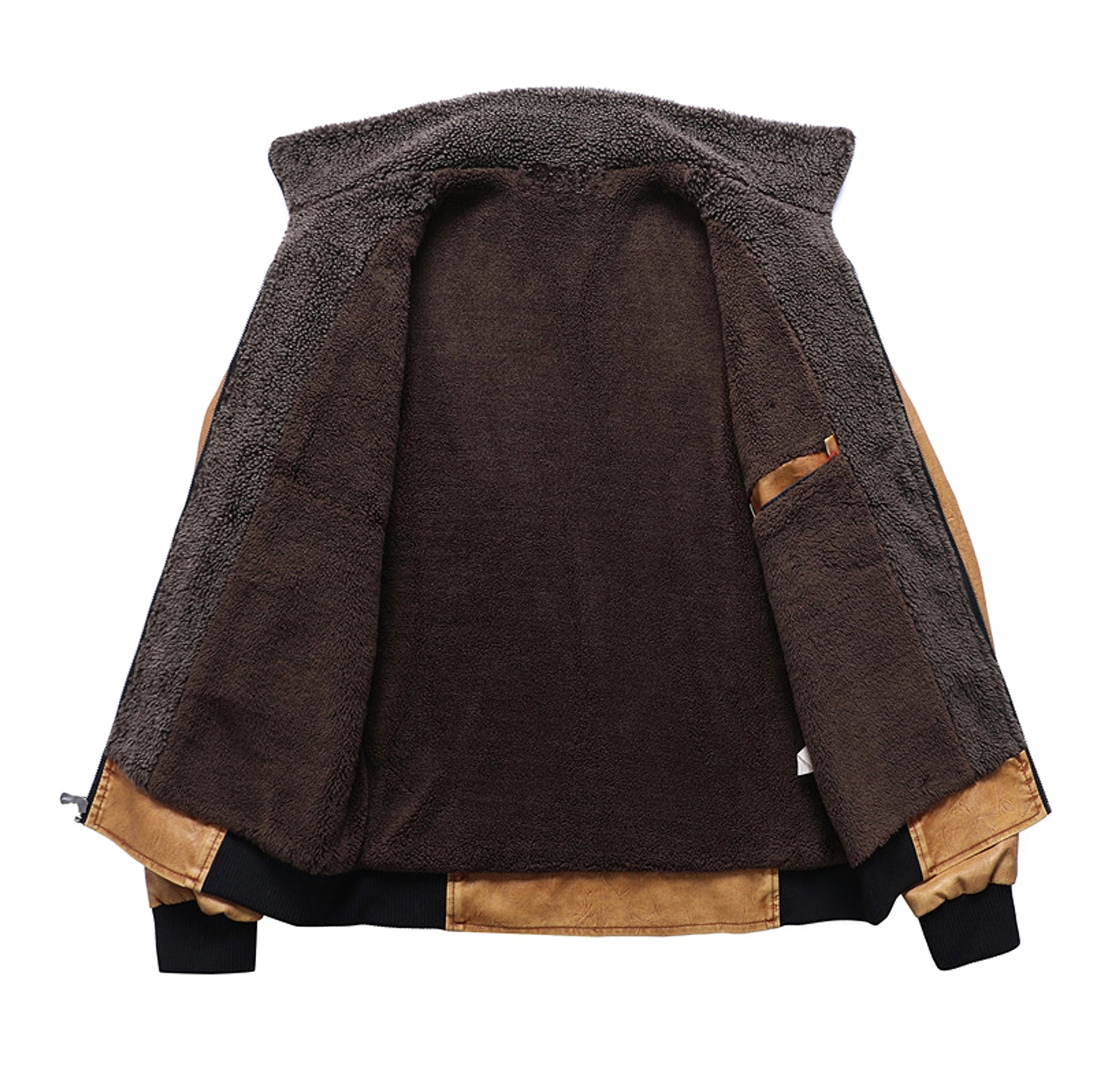 Men's Fashion Casual Polo Collar Zipper Jacket - enhanced image 8