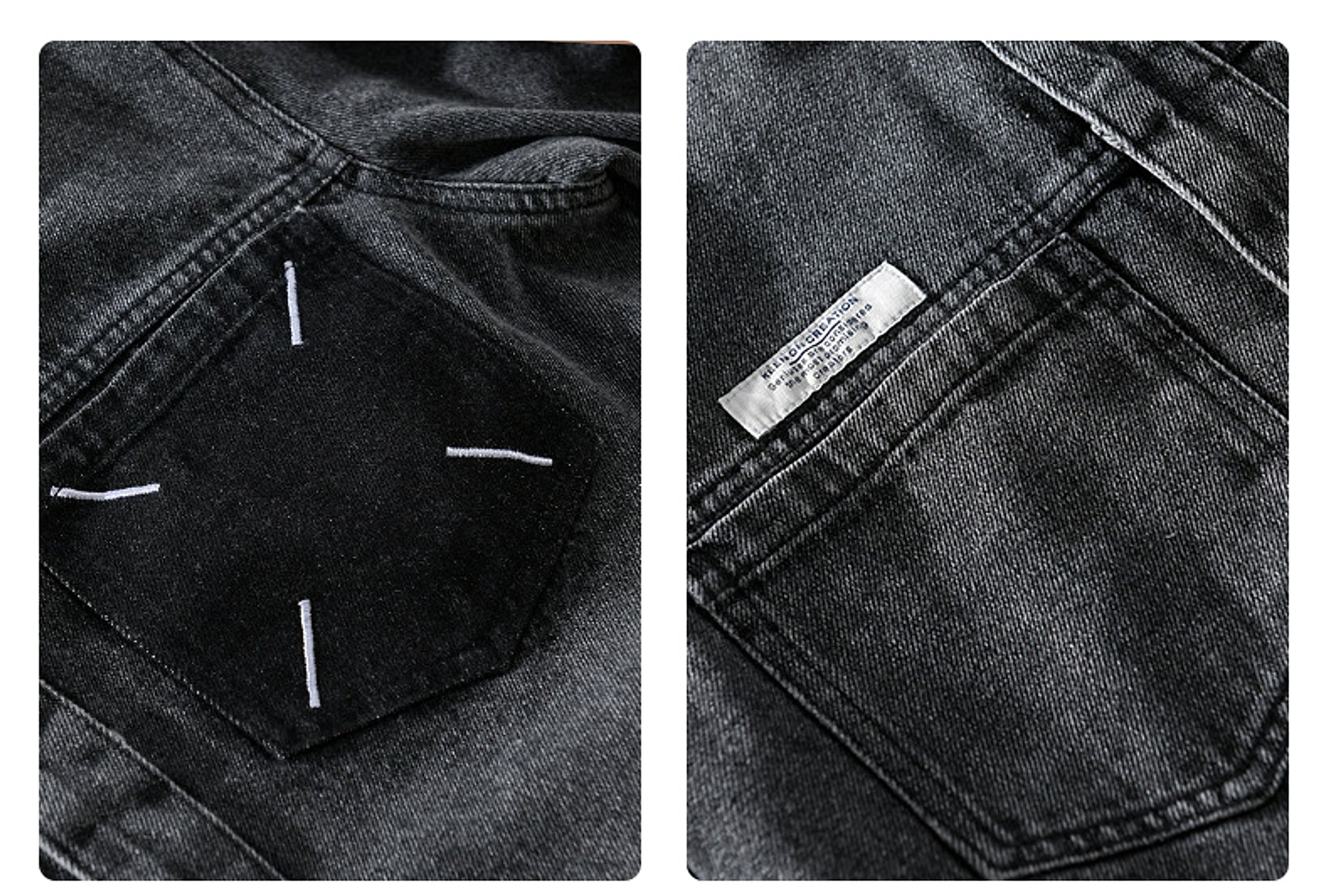 Men's Fashion Retro Denim Long-sleeved DressShirt - enhanced image 8