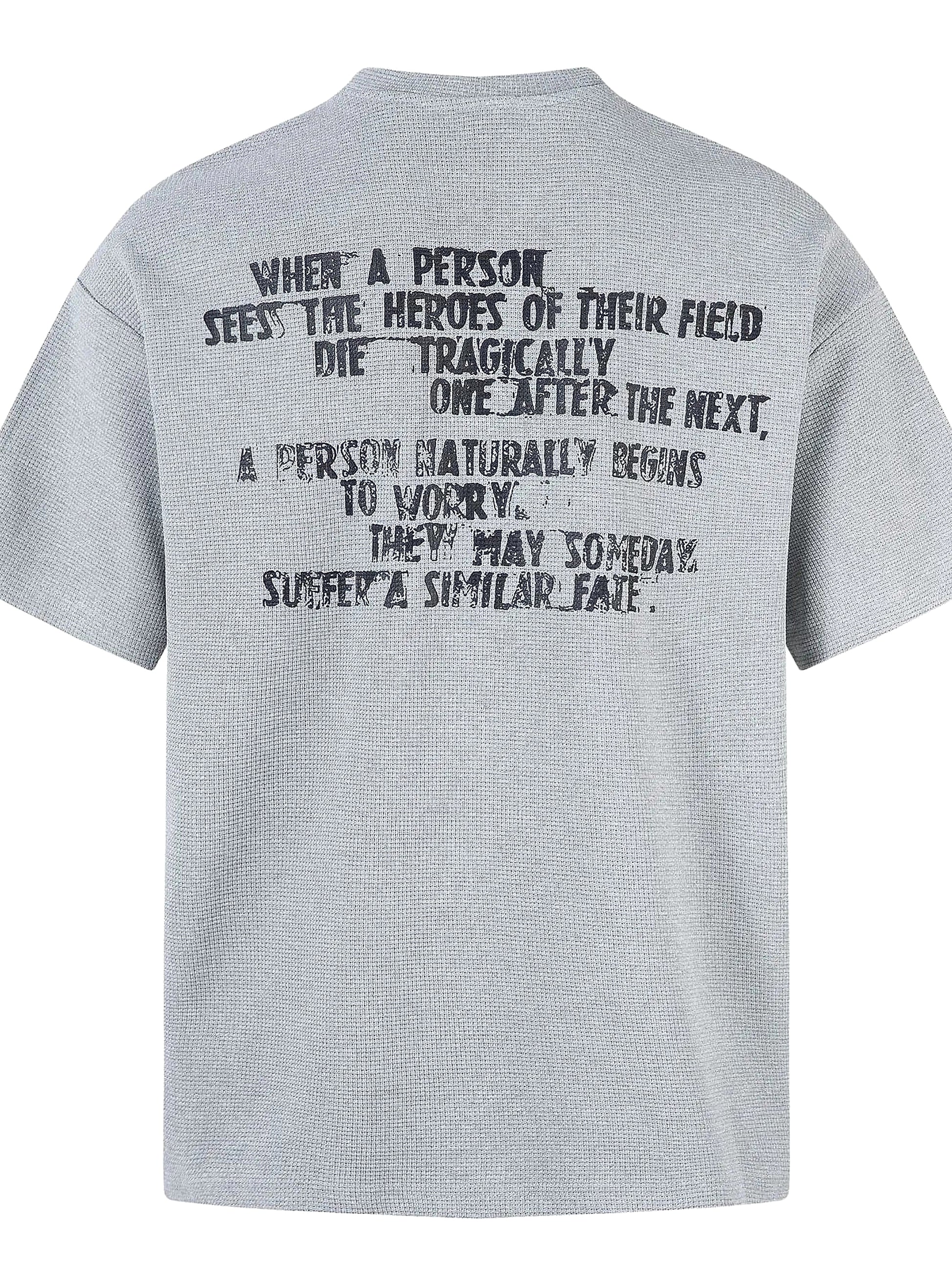 Men's Half Zip Short Sleeve T-Shirt - enhanced image 8