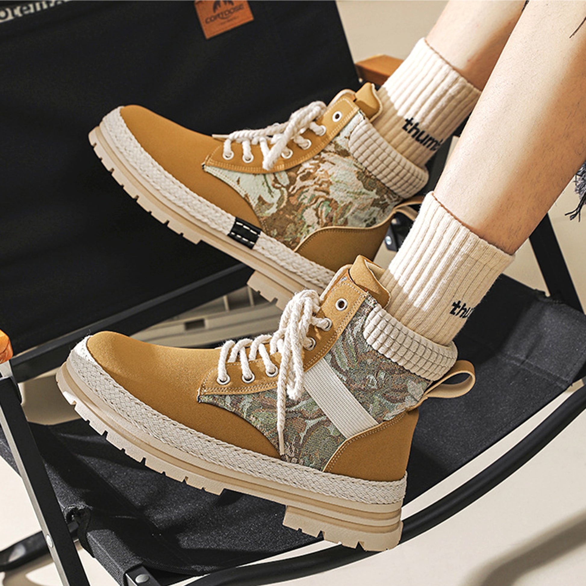 Autumn And Winter High-top Designer Comfy Shoes Men - enhanced image 8
