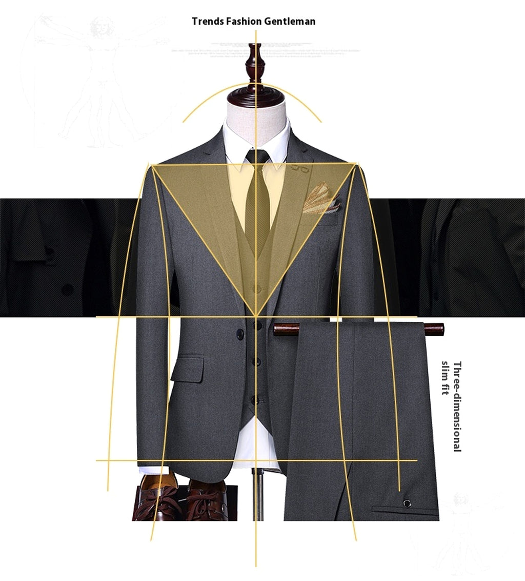 CavalierClass™ – 3PC Men's Banquet Suit Set - enhanced image 8