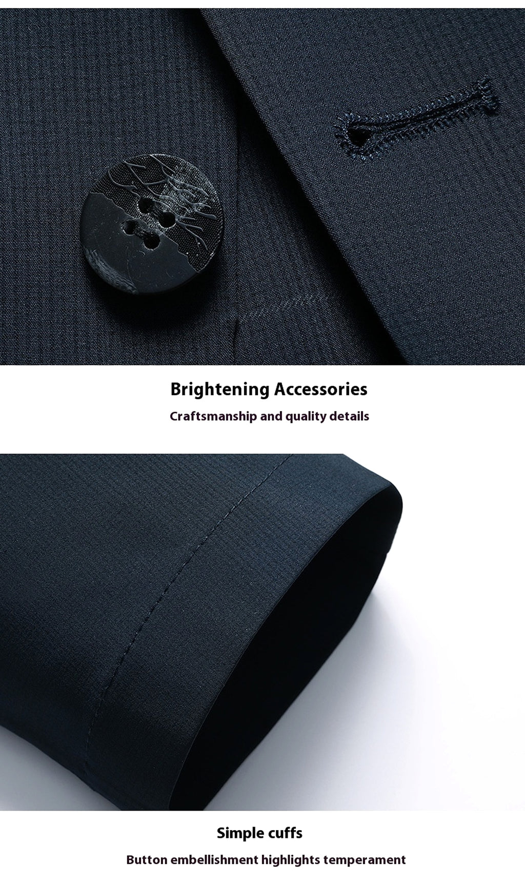 Men's Summer Thin Suit Men's Casual Fashion Business Light Ice Silk Suit - enhanced image 8