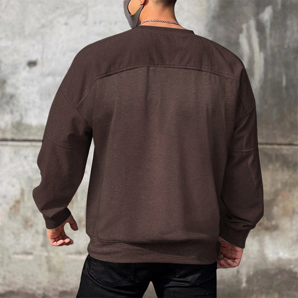 Men's Sweater Wear Loose Plus Size Terry - enhanced image 8