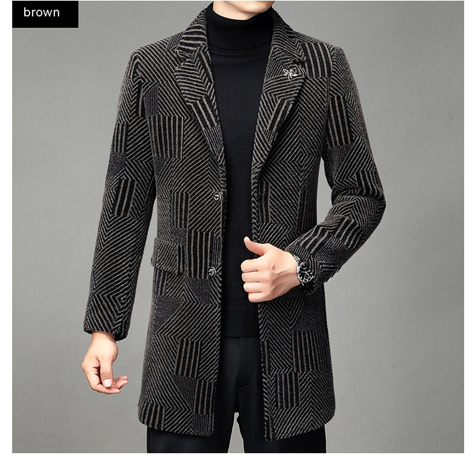 StormGuard™ – Men’s Autumn & Winter Windbreaker Coat - enhanced image 8
