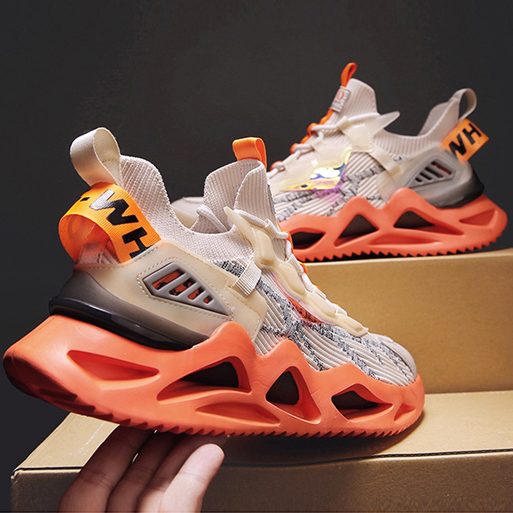 Mesh Breathable Sneakers Casual Men Shoes - enhanced image 8