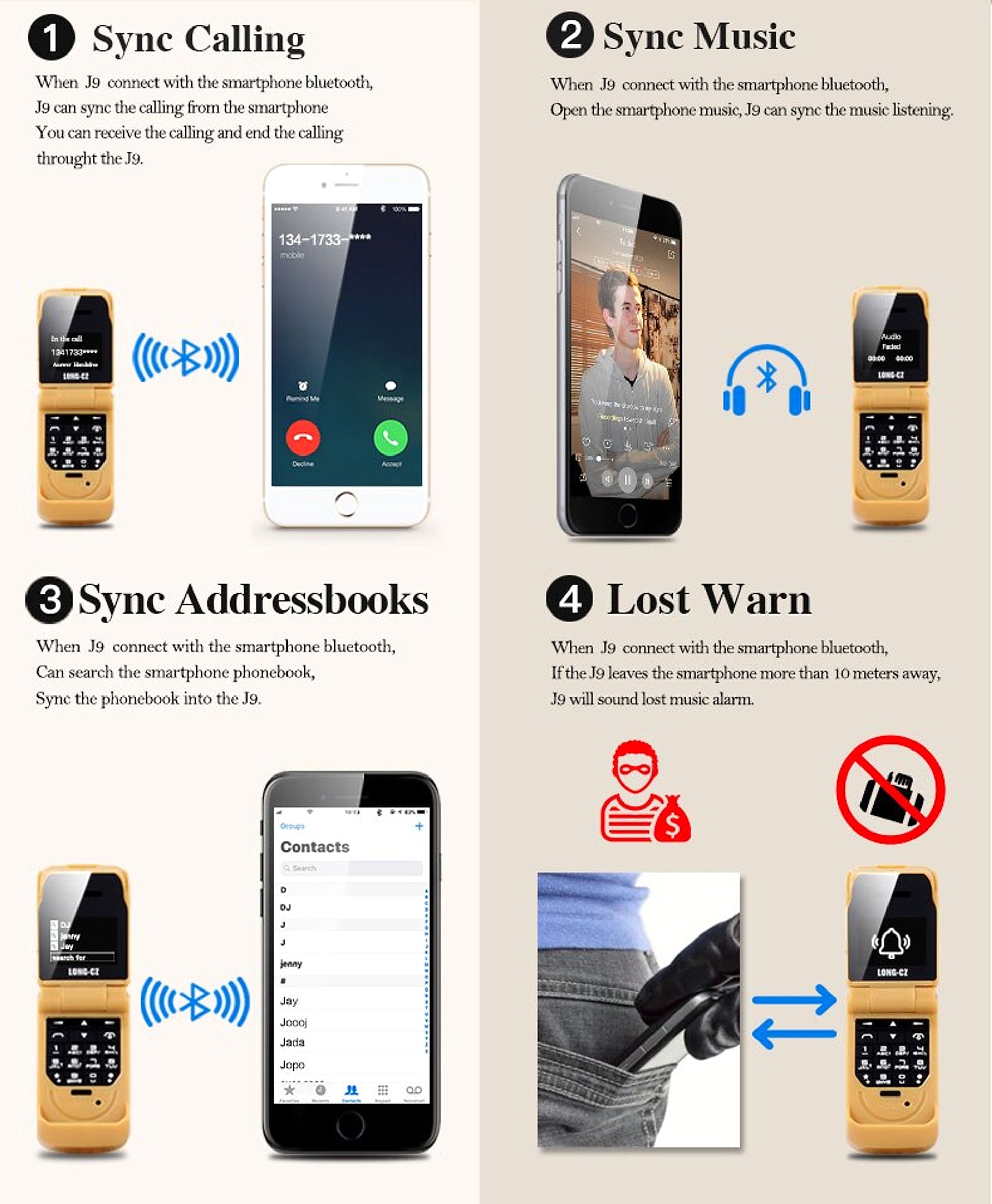 Z. Mini flip phone Accessories - enhanced image 8