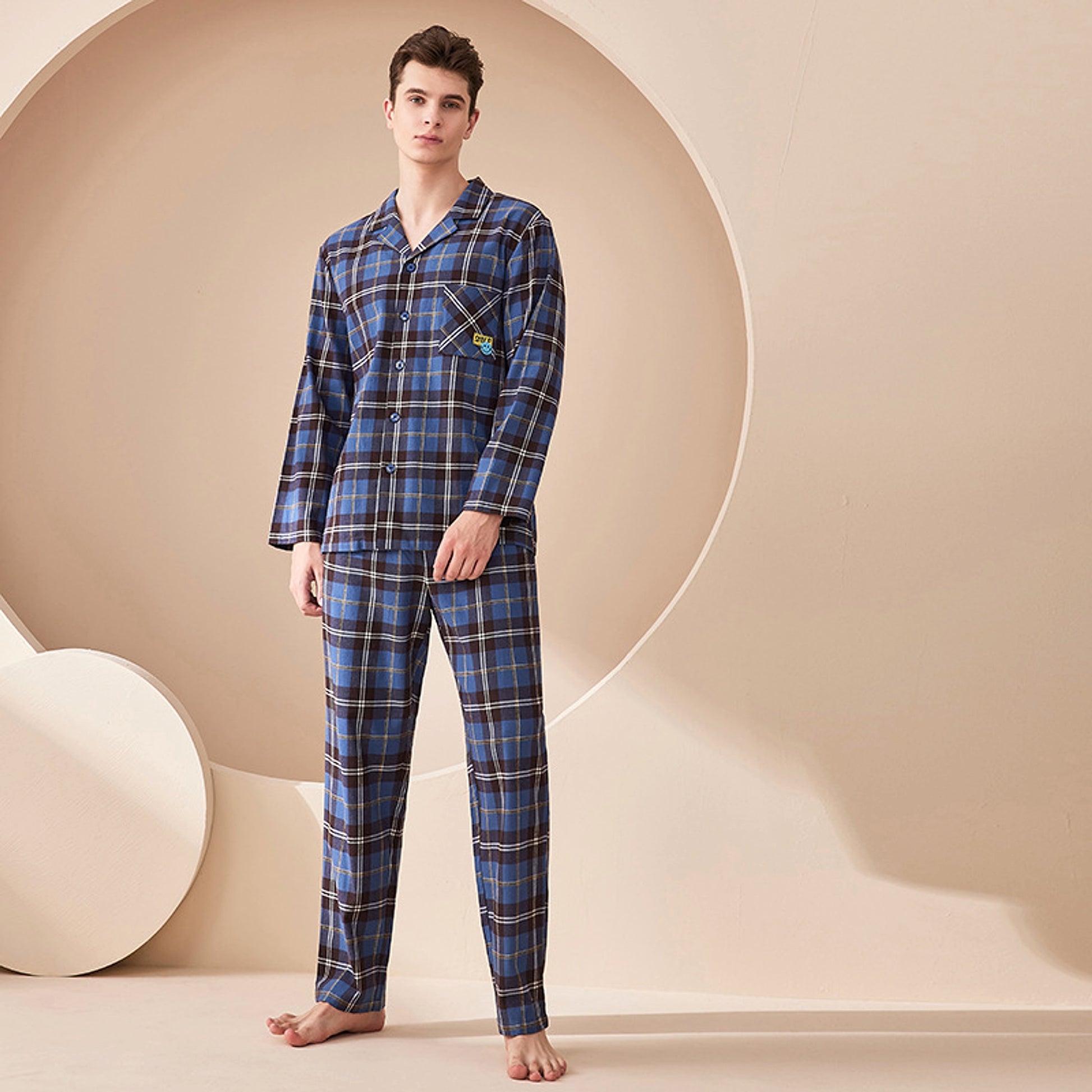 New Home Thickened Cotton Pajamas - enhanced image 8