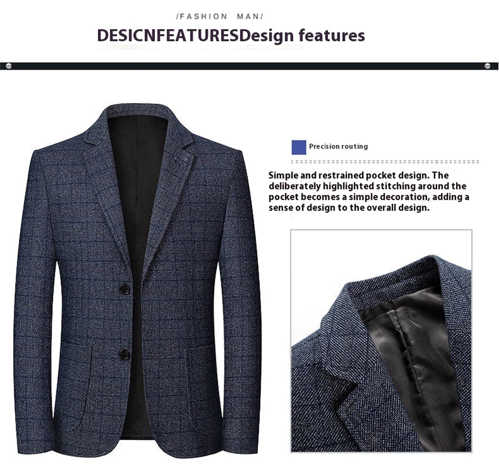 ModernoForm™ – Mid-Age Suit Top for Men - enhanced image 8
