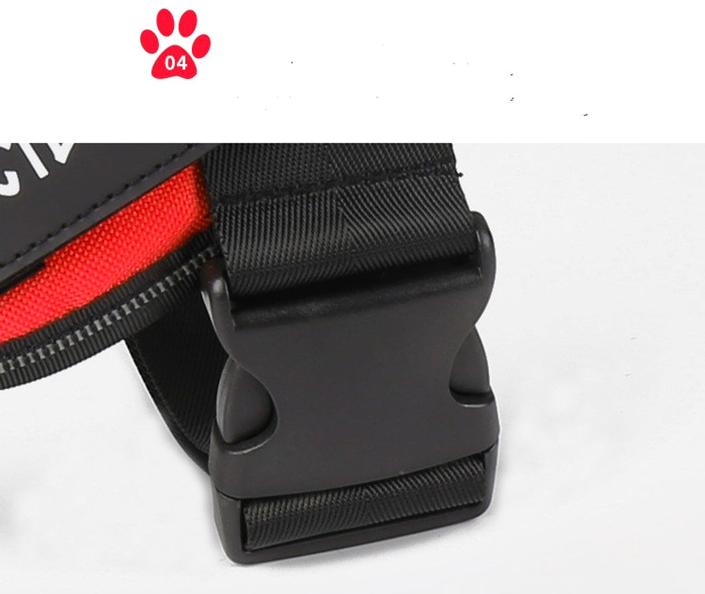 PawSecure™ – Custom No-Pull Dog Harness with Reflective Patch - enhanced image 8