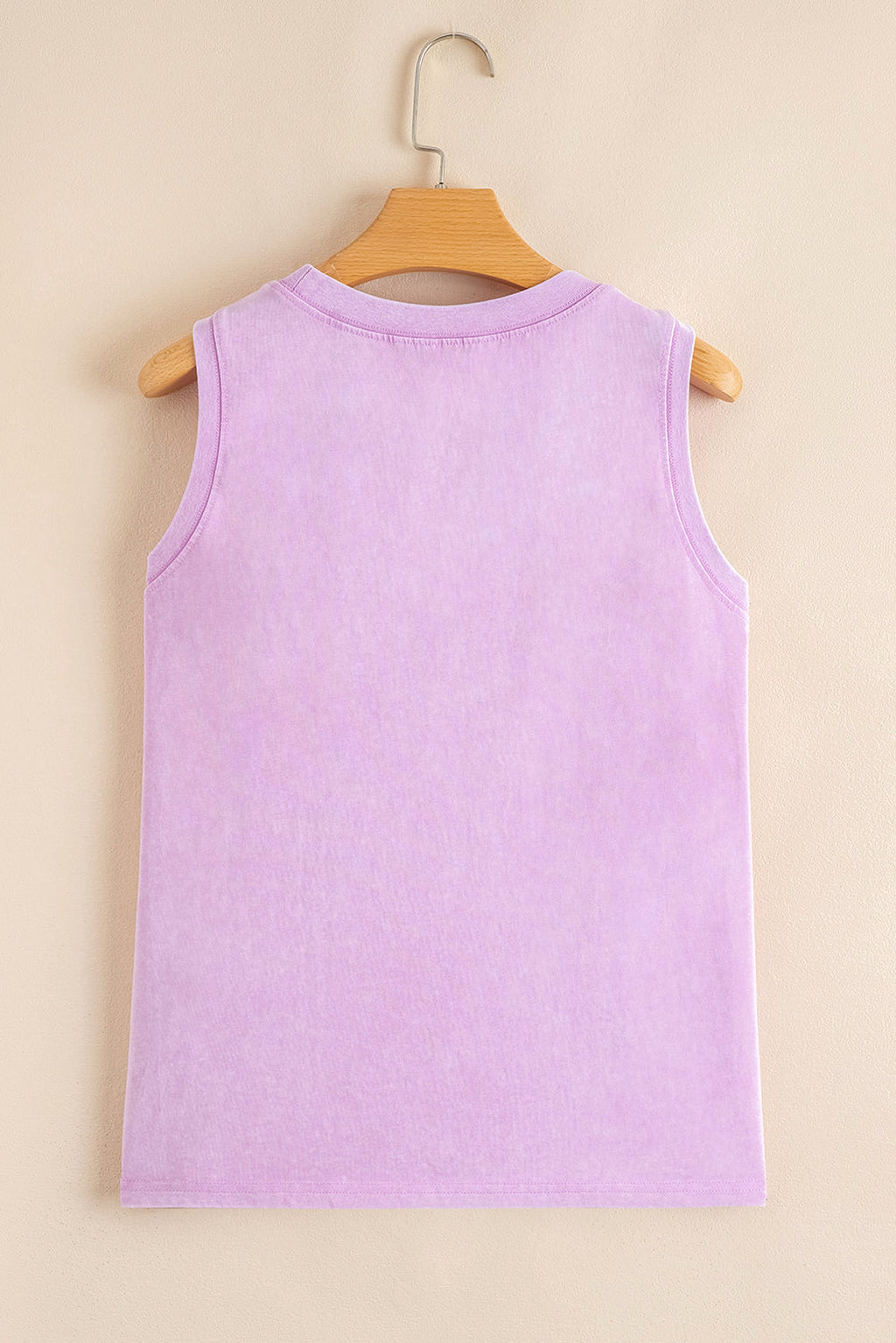 Phalaenopsis Mineral Wash Patched Chest Pocket Casual Tank Top - enhanced image 8