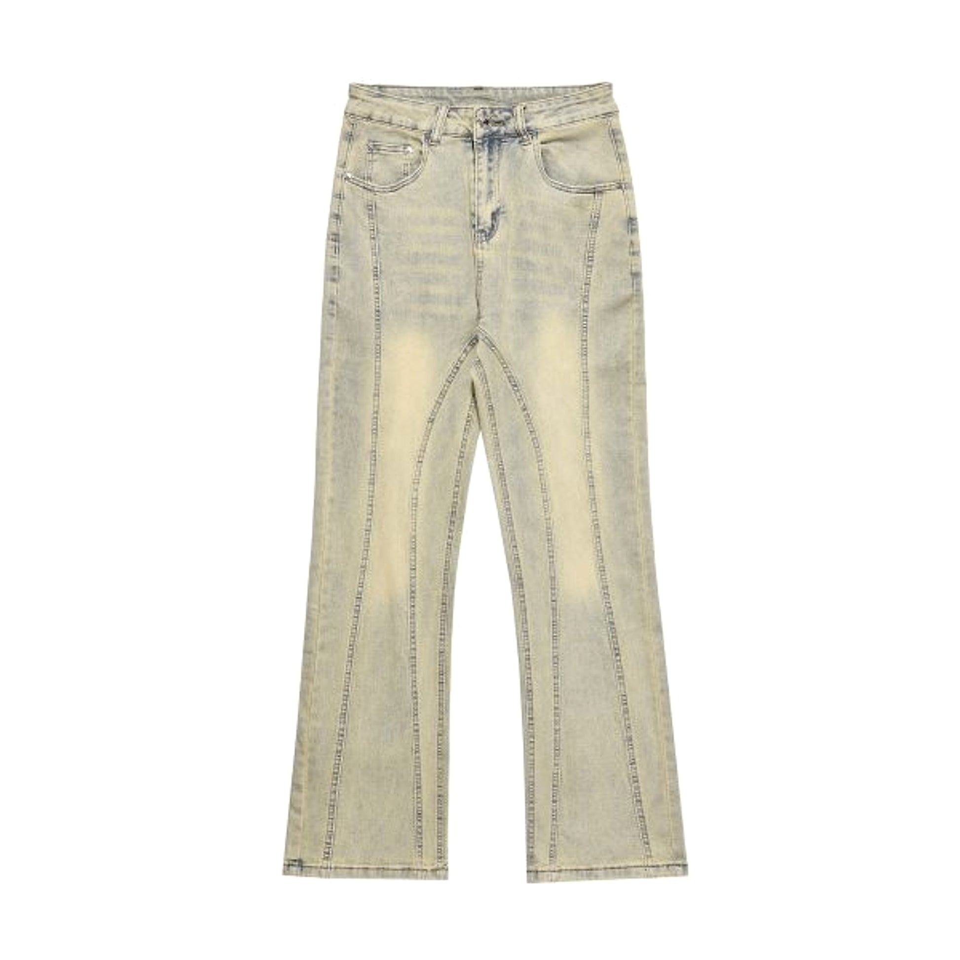 RO Style Wide Leg Patchwork Cargo Pants Women 's Jeans Youth Unisex - enhanced image 8